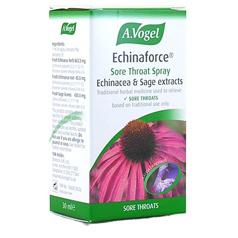 Vogel ECHINACEA Throat Spray, 30ml iNatural