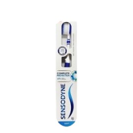 Sensodyne Complete Protection Soft Οδοντόβουρτσα για Ευαίσθητα Δόντια, Μαλακή Λευκό - Μπλε 1 Τεμάχιο