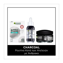 Garnier PROMO Pure Active Air Face Cream Κρέμα Προσώπου Ελαφριάς Υφής για Επιδερμίδες με Ατέλειες 50ml & Anti Imperfection Serum 30ml & Pimple Invisible Patches Προσώπου 22 Τεμάχια