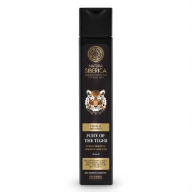 Natura Siberica MEN Fury Of The Tiger Ανδρικό Σαμπουάν - Αφρόλουτρο για το Σώμα και τα Μαλλιά 2 σε 1 250ml