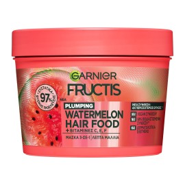 Garnier Fructis Hairfood Watermelon Μάσκα Μαλλιών 3 σε 1 400ml