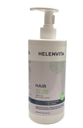 Helenvita Oily Hair Shampoo Σαμπουάν για Ρύθμιση της Λιπαρότητας 500ml