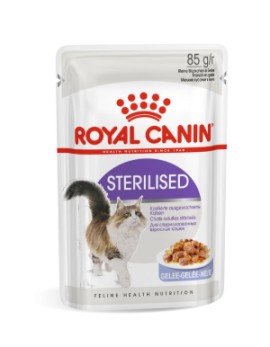 Royal Canin Sterilised Τροφή σε Μορφή Ζελέ για Ενήλικες Στειρωμένες Γάτες 1 Φακελάκι / 85gr