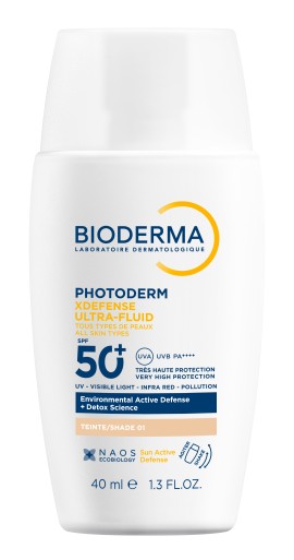 Bioderma Photoderm XDefense Ultra-Fluid SPF50+ Shade 01 Αντηλιακό Προσώπου με Χρώμα 40ml