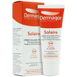 Dermagor Creme Solaire SPF50+ Αντηλιακό Προσώπου Υψηλής Προστασίας 40ml