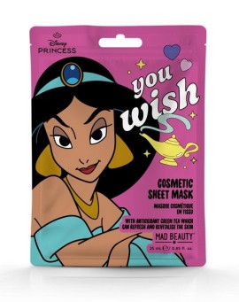 Mad Beauty Jasmine Cosmetic Sheet Mask Υφασμάτινη Ενυδατική Μάσκα Προσώπου 1 Τεμάχιο