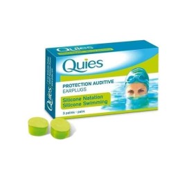 Quies ωτοασπίδες σιλικόνης 3 Ζεύγη