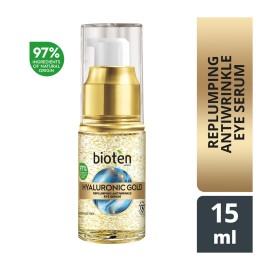 Bioten Eye Serum Hyaluronic Gold Αντιρυτιδικός Ορός Ματιών 15ml