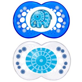 Mam Clearline Πιπίλα Σιλικόνης 6m+ 2 Τεμάχια [180S]