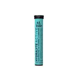 AtLife Hydrate Active Electrolytes +10 Viitamins + L-Carnitine Ηλεκτρολύτες για Ενυδάτωση & Ενέργεια 24 Αναβράζοντα Δισκία