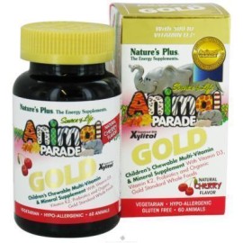 Natures Plus Animal Parade Gold - Κεράσι, 60 Μασώμενες Ταμπλέτες