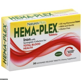 Natures Plus Hema Plex 30 Tαμπλέτες