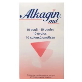 Epsilon Health Alkagin MD Καταπραϋντικά Κολπικά Υπόθετα με Ελαφρώς Αλκαλικό pH 10 Τεμάχια