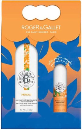 Roger & Gallet PROMO Neroli Eau de Parfume Γυναικείο Άρωμα με Νότες Άνθους Πορτοκαλιάς 30ml & Parfum Solid Αναζωογονητικό Στερεό Άρωμα 5gr