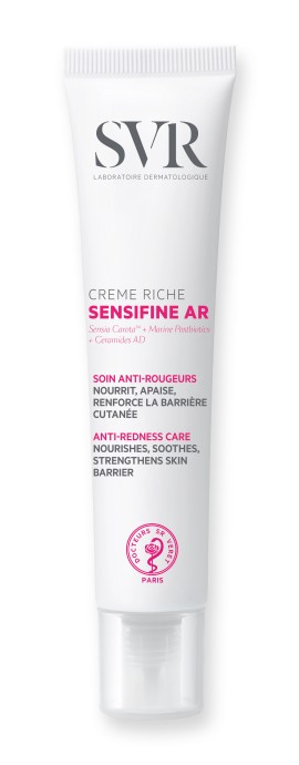 SVR Sensifine AR Creme Riche Κρέμα Προσώπου Πλούσιας Υφής για το Ευαίσθητο Δέρμα με Ροδόχρους Ακμή 40ml