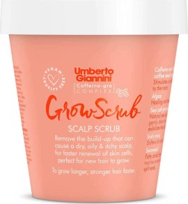 Umberto Giannini Grow Scrub Scalp Scrub για Αναζωογόνηση, Απολέπιση, Βαθύς Καθαρισμός Μαλλιών 250gr
