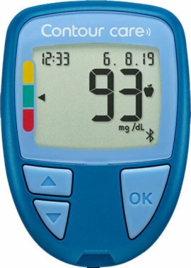 Ascensia Contour Care Συσκευή Μέτρησης Σακχάρου 1 Τεμάχιο