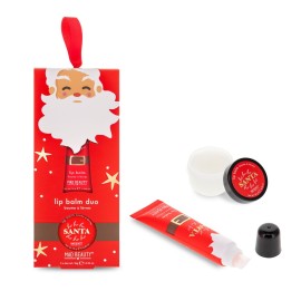 Mad Beauty PROMO Xmas Hoho Holiday Lip Balm Duo για Ενυδάτωση των Χειλιών 2 x 10gr