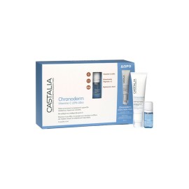 Castalia PROMO Chronoderm Vitamine C 10% Ultra Αντιγηραντικός Ορός 14 Αμπούλες x 5ml - ΔΩΡΟ Creme Hydra - Claire Επανορθωτική Κρέμα Προσώπου για Δυσχρωμίες 30ml