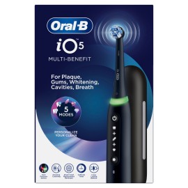 Oral B iO Series 5 Ηλεκτρική Οδοντόβουρτσα Black 1 Τεμάχιο