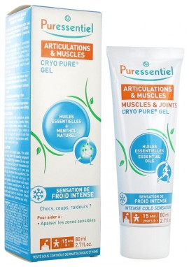 Puressentiel Muscles & Joints Cryo Pure Gel Τζελ για Μύες και Αρθρώσεις με Αιθέρια Έλαια 80ml