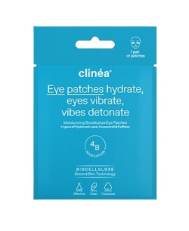 Clinéa Moisturizing Biocellulose Eye Patches για Ενυδάτωση / Μαύροι Κύκλοι 1 Ζευγάρι