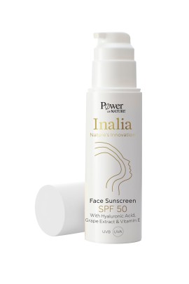 Power Of Nature Inalia Face Sunscreen Αντηλιακό Προσώπου με SPF50 50ml