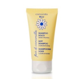 Camomilla Blu Soft Shampoo Fior Di Camomilla Απαλό Σαμπουάν για Ενυδάτωση & Λάμψη 50ml