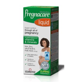 Vitabiotics Pregnacare Liquid Πόσιμο Συμπλήρωμα για τη Διατροφική Υποστήριξη των Γυναικών κατά την Περίοδο της Εγκυμοσύνης, 200ml