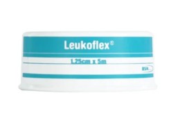 Leukoflex Waterproof Αυτοκόλλητη Επιδεσμική Ταινία 1.25cm x 5m 1 Ρολό
