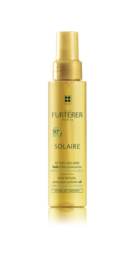 René Furterer Solaire Protective Summer Oil KPF50+ Αντηλιακό Έλαιο Μαλλιών Υψηλής Προστασίας 100ml