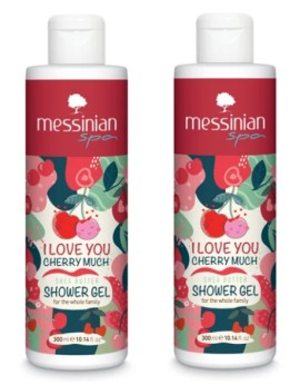 Messinian Spa PROMO I Love you Cherry Much Αφρόλουτρο Κεράσι 2x300ml