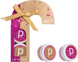 Panthenol Extra PROMO Lip Ritual Ενυδατικό Lip Balm Χειλιών με Άρωμα Βανίλια 10g & Lip Scrub Απολεπιστικό Χειλιών 10g