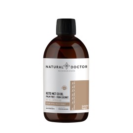 Natural Doctor Keto MCT C8 Oil Συμπλήρωμα Διατροφής για την Διαδικασία Κέτωσης του Οργανισμού 500ml