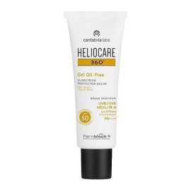 HelioCare 360°Gel Oil Free SPF50 Αντηλιακό Προσώπου με Dry Touch Υφή 50ml