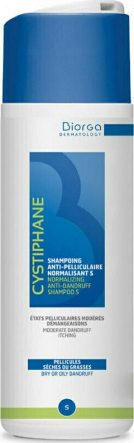 Bailleul Laboratoires Cystiphane Shampoing Anti Dandruff S Αντιπιτυριδικό και Ρυθμιστικό Σαμπουάν 200ml