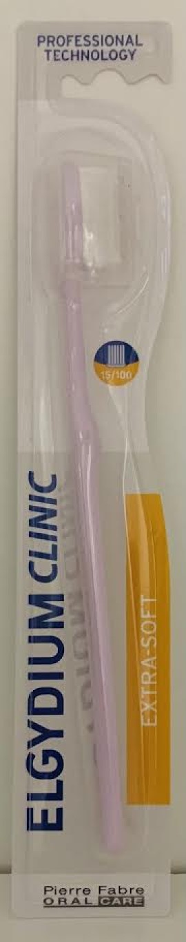 Elgydium Clinic 15/100 Οδοντόβουρτσα Πολύ Μαλακή 1 Τεμάχιο