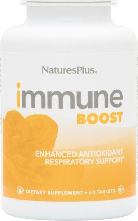Natures Plus Immune Boost Πολυβιταμίνη Ενηλίκων για την Ενίσχυση του Ανοσοποιητικού Συστήματος 60 Ταμπλέτες