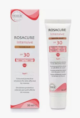 Synchroline Rosacure Intensive Teintee Clair SPF30 Αντηλιακή Κρέμα Προσώπου με Χρώμα για τις Ευαίσθητες Επιδερμίδες / Ερυθρότητα 30ml
