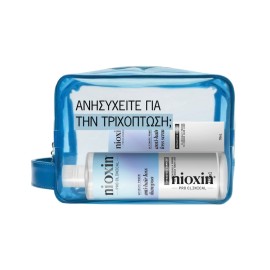Nioxin PROMO Anti-Hair Loss Shampoo Σαμπουάν για Ορατά Λιγότερη Τριχόπτωση 475ml & Serum Χωρίς Ξέβγαλμα για Αδύναμα Μαλλιά 70ml & Νεσεσέρ