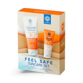 Garden PROMO Sun Sunscreen Face / Body Lotion SPF30 Αντηλιακό Γαλάκτωμα με Οργανική Αλόη για Πρόσωπο & Σώμα 150ml - Organic Aloe Vera SPF50+ Αντηλιακή Κρέμα Προσώπου με Οργανική Αλόη 50ml