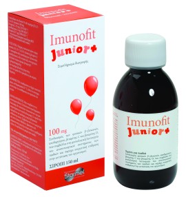 Starmel Imunofit Junior+ Παιδικό Σιρόπι για την Ενίσχυση του Ανοσοποιητικού Συστήματος Μήλο 150ml