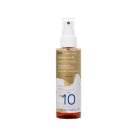 Korres Aegean Bronze SPF10 Αντηλιακό Λάδι για Βαθύ Μαύρισμα Πρόσωπο & Σώμα 150ml