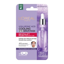 L’Oreal Paris Revitalift Filler Υφασμάτινη Μάσκα Ματιών με Υαλουρονικό Οξύ 11gr