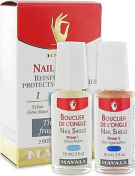 Mavala Nail Shield Set Σύστημα 2 Φάσεων Αποτελείτε από 2 Φιαλίδια 2x10ml