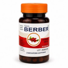 Medichrom Slim Berber Berberine 500mg Συμπλήρωμα Διατροφής με Βερβερίνη 60 Κάψουλες