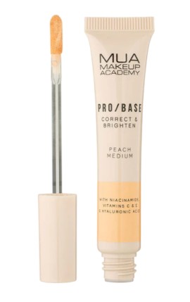 MUA Pro Base Correct & Brighten Peach Medium Concealer για Γαλάζιους & Γκρίζους Κύκλους 10gr