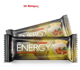 EthicSport Energy Bar Gold 24.1gr Υδατάνθρακα – 1.7gr Πρωτεΐνη Ενεργειακή Μπάρα 30 Τεμάχια x 40gr