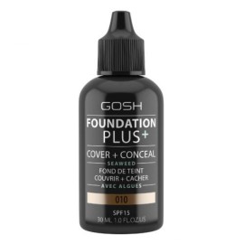 Gosh Foundation Plus+ Tan 10, 30ml