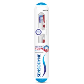 Sensodyne Complete Protection Soft Οδοντόβουρτσα Μαλακή Κόκκινο / Λευκό  1 Τεμάχιο